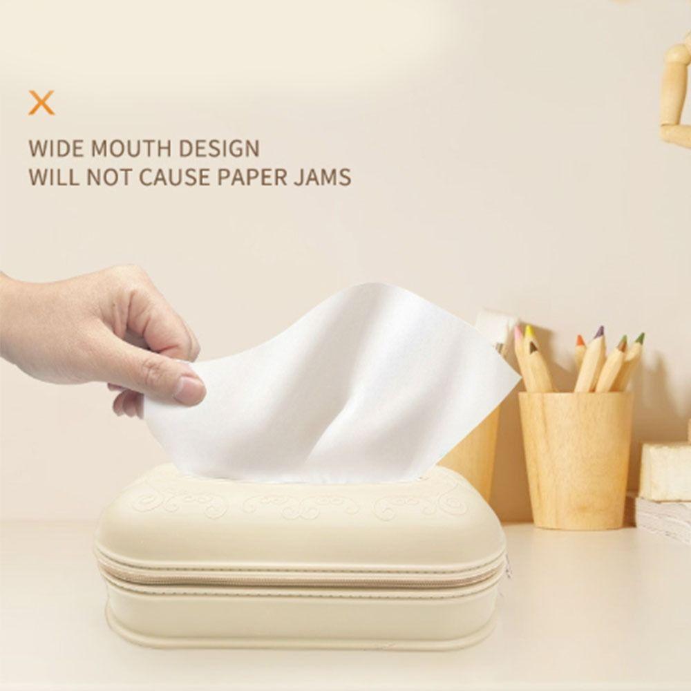 Waterproof Silicone Tissue Box with Zipper Napkin Tissue Holder Car Paper Box Home Living Room синій
Waterproof Silicone Tissue Box with Zipper Napkin Tissue Holder Car Paper Box Home Living Room синій
