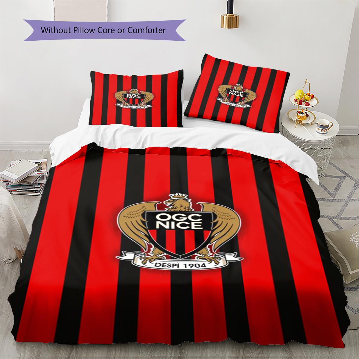 OGC Nice Pattern Bedding Set Quilt Cover Pillowcase Home Decor Gift (1 * duvet cover + 2 * pillowcase, without core) 135x200cm
OGC Nice Pattern Bedding Set Quilt Cover Pillowcase Home Decor Gift (1 * duvet cover + 2 * pillowcase, without core) 135x200cm