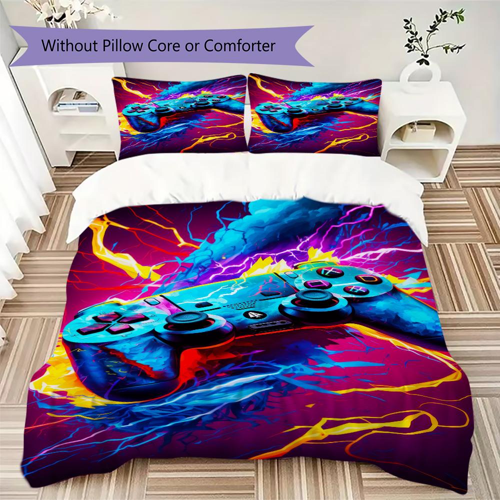 1PC Game Theme Bedding Quilt Set Quilt Cover Pillowcase Home Decoration Birthday Gift (1 * duvet cover + 2 * pillowcase, without core)A5 135x200cm
1PC Game Theme Bedding Quilt Set Quilt Cover Pillowcase Home Decoration Birthday Gift (1 * duvet cover + 2 * pillowcase, without core)A5 135x200cm