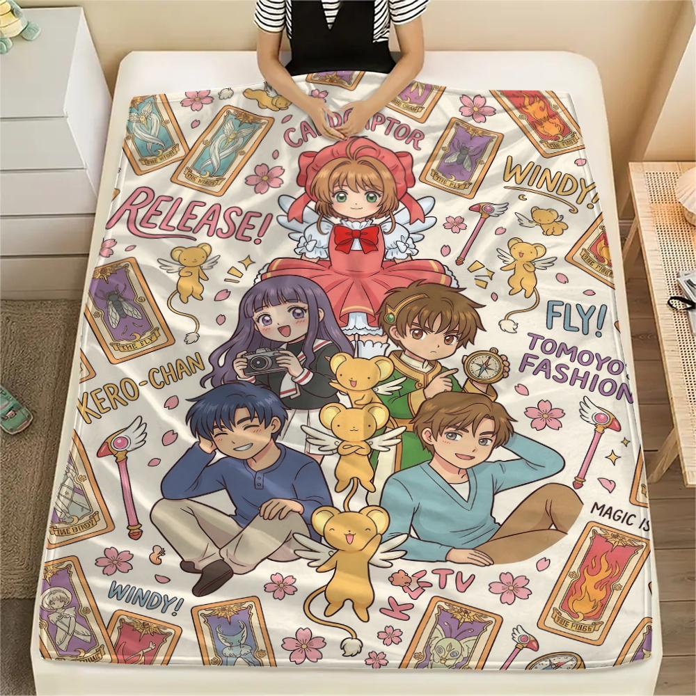 Cardcaptor Sakura charactersPrint Flannel Blanket, High quality Comfortable for All Seasons, Home Decor, Warmth and Comfort 80cm x 120cm
Cardcaptor Sakura charactersPrint Flannel Blanket, High quality Comfortable for All Seasons, Home Decor, Warmth and Comfort 80cm x 120cm
