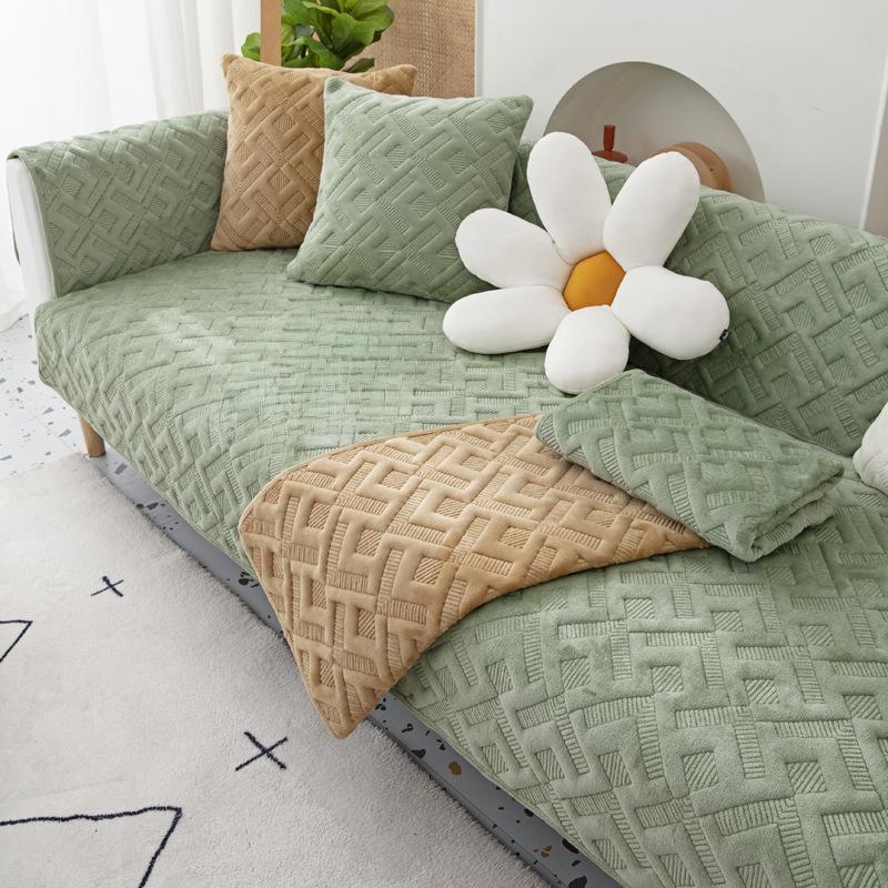 Простая однотонная диванная подушка в скандинавском стиле, нескользящая подушка из плюшевой ткани на четыре сезона, зимняя, общая, современный чехол для дивана, чехол 110*210
Простая однотонная диванная подушка в скандинавском стиле, нескользящая подушка из плюшевой ткани на четыре сезона, зимняя, общая, современный чехол для дивана, чехол 110*210
