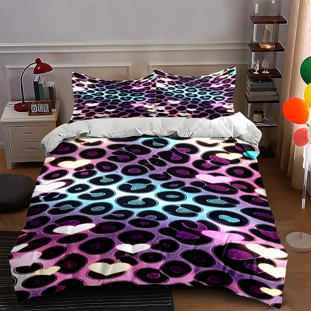 Abstract, colorful, hearts Bedding Duvet cover sets Duvet covers Pillowcases gifts (1 * Duvet Cover 2 * Pillowcases, without duvet insert) 135x200cm
Abstract, colorful, hearts Bedding Duvet cover sets Duvet covers Pillowcases gifts (1 * Duvet Cover 2 * Pillowcases, without duvet insert) 135x200cm