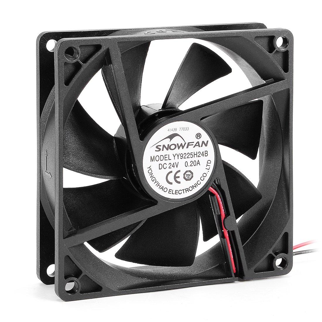 Вентилятор охолодження uxcell DC 24V 92 мм x 92 мм x 25 мм 7 лопатевих вентилятор для ПК Металопластик 0,20 A
Вентилятор охолодження uxcell DC 24V 92 мм x 92 мм x 25 мм 7 лопатевих вентилятор для ПК Металопластик 0,20 A