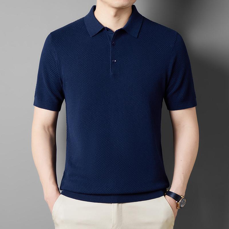 Men s Polo Shirt Short-sleeved High-end Lapel T-shirt Men s Summer Business Casual Men s Clothes M
Men s Polo Shirt Short-sleeved High-end Lapel T-shirt Men s Summer Business Casual Men s Clothes M