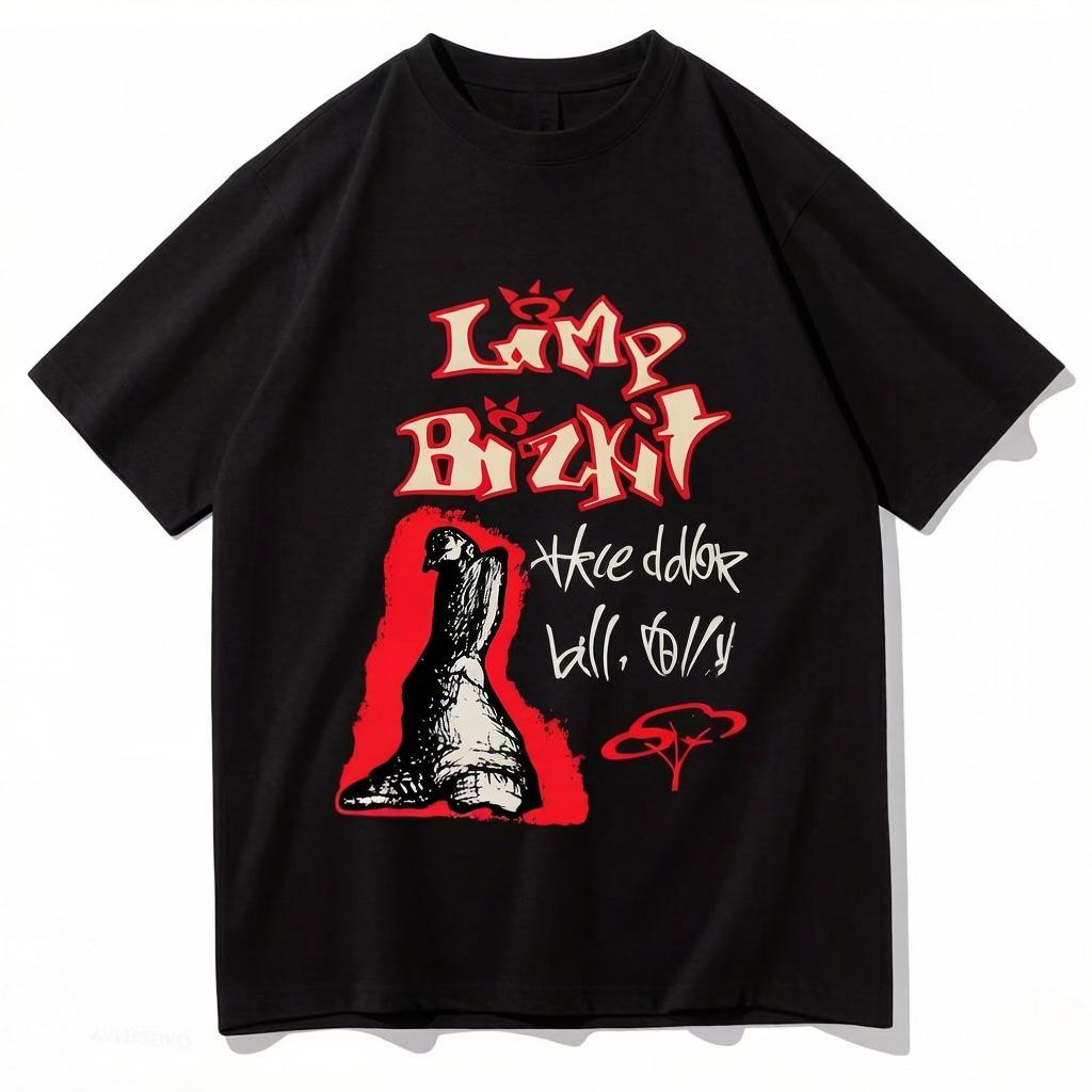 Fashion Limp Bizkit Band Graphic Printing TShirt Hip Hop Unisex Women Cotton Short Sleeve TeeShirt Casual Street Tshirts Tops XL
Fashion Limp Bizkit Band Graphic Printing TShirt Hip Hop Unisex Women Cotton Short Sleeve TeeShirt Casual Street Tshirts Tops XL