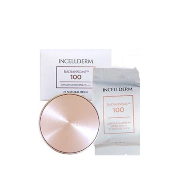 Inselderm Radiant Som 100 ампул Cushion Original + Refill SPF50+ PA++++, No. 23 - Натуральный бежевый, 1 шт.
Inselderm Radiant Som 100 ампул Cushion Original + Refill SPF50+ PA++++, No. 23 - Натуральный бежевый, 1 шт.