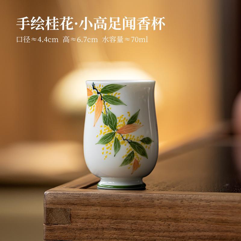 Hand Painted Petal Teacups Puera Cups Oolong Tea Tool Bowl Gongfu Ceramic Teacup Teaware Porcelain Supplies Beautiful Puer Cup 70ml
Hand Painted Petal Teacups Puera Cups Oolong Tea Tool Bowl Gongfu Ceramic Teacup Teaware Porcelain Supplies Beautiful Puer Cup 70ml