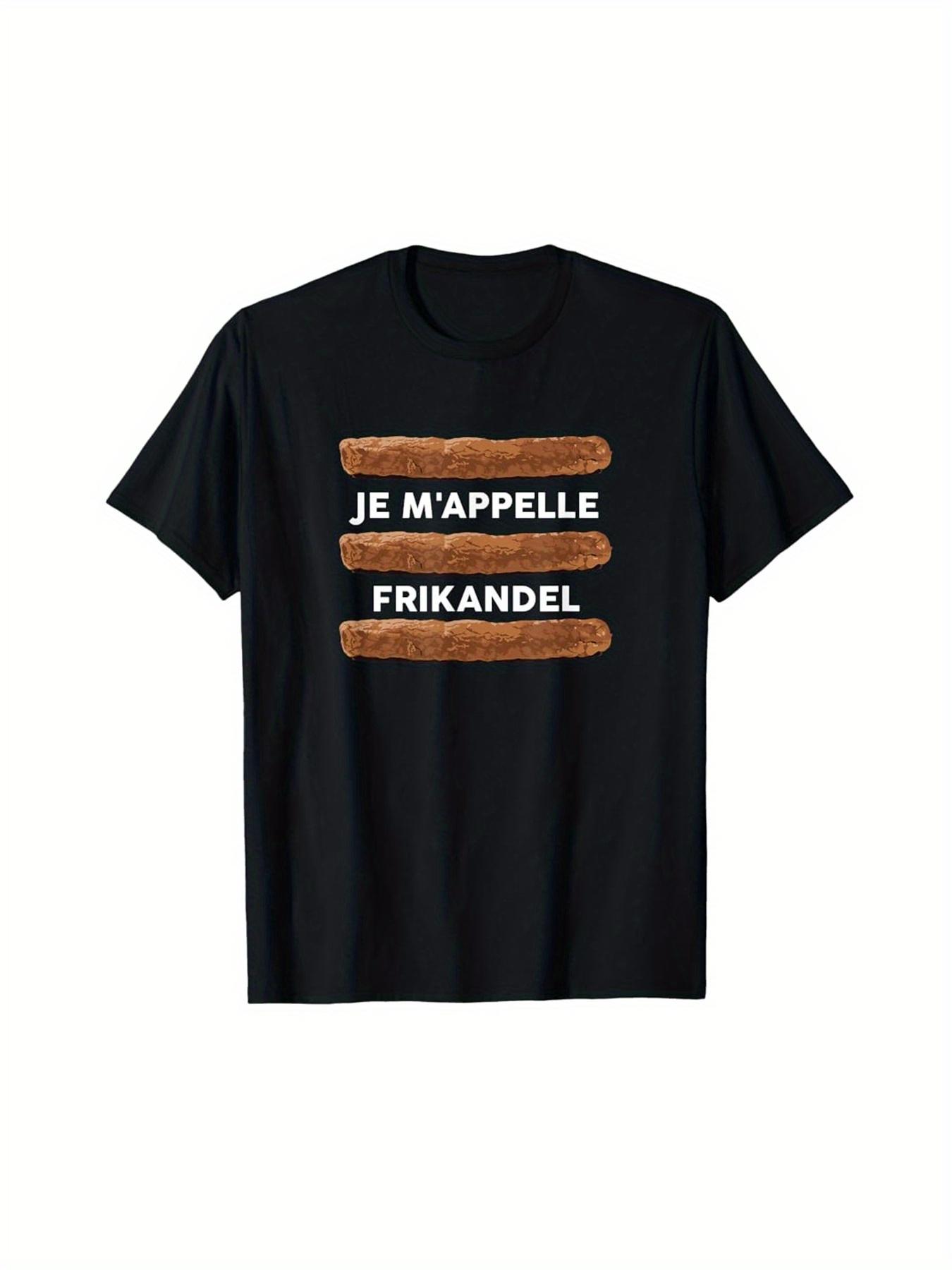 Новая футболка с голландским юмором - Je appelle Frikandel(Забавная голландская пословица) S
Новая футболка с голландским юмором - Je appelle Frikandel(Забавная голландская пословица) S