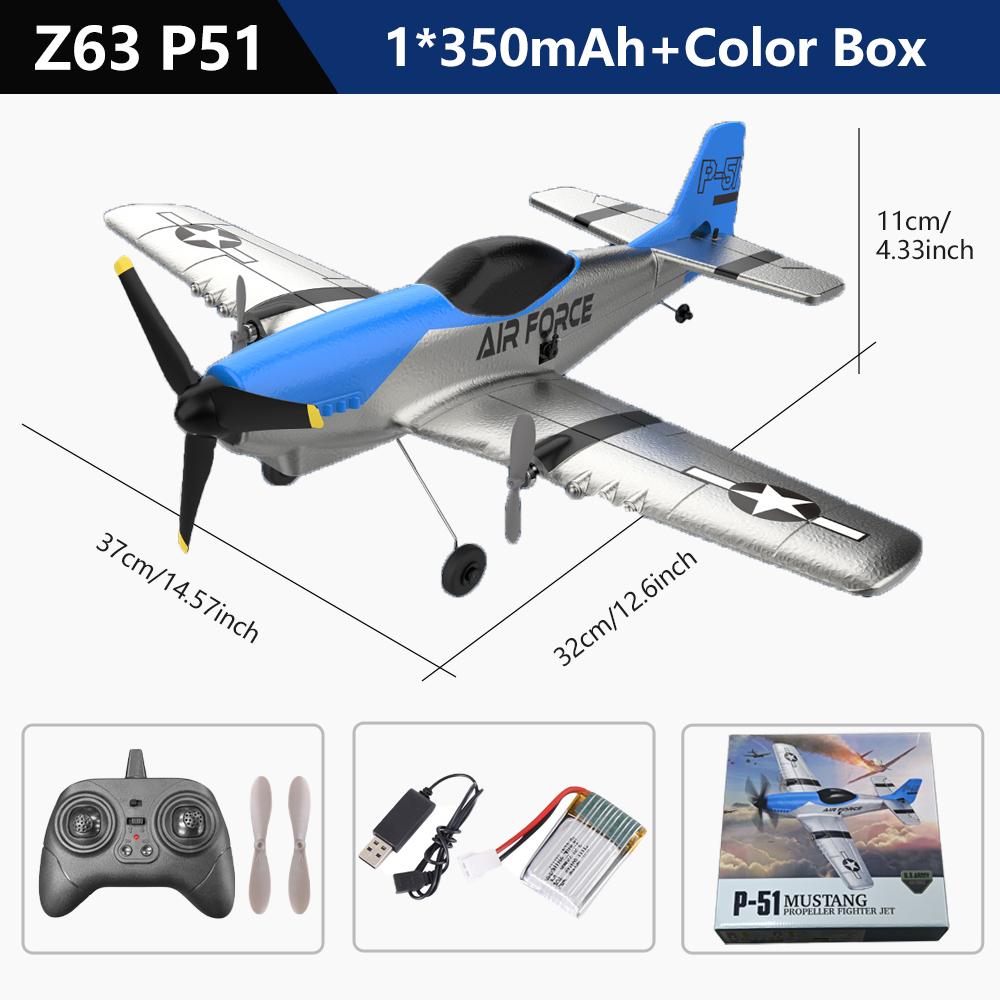 P51 Mustang Fighter 4CH Remote Control Aircraft Model Fixed Wing Aviation Model Aircraft 2.4G Electric Foam Glider Toys
P51 Mustang Fighter 4CH Remote Control Aircraft Model Fixed Wing Aviation Model Aircraft 2.4G Electric Foam Glider Toys
