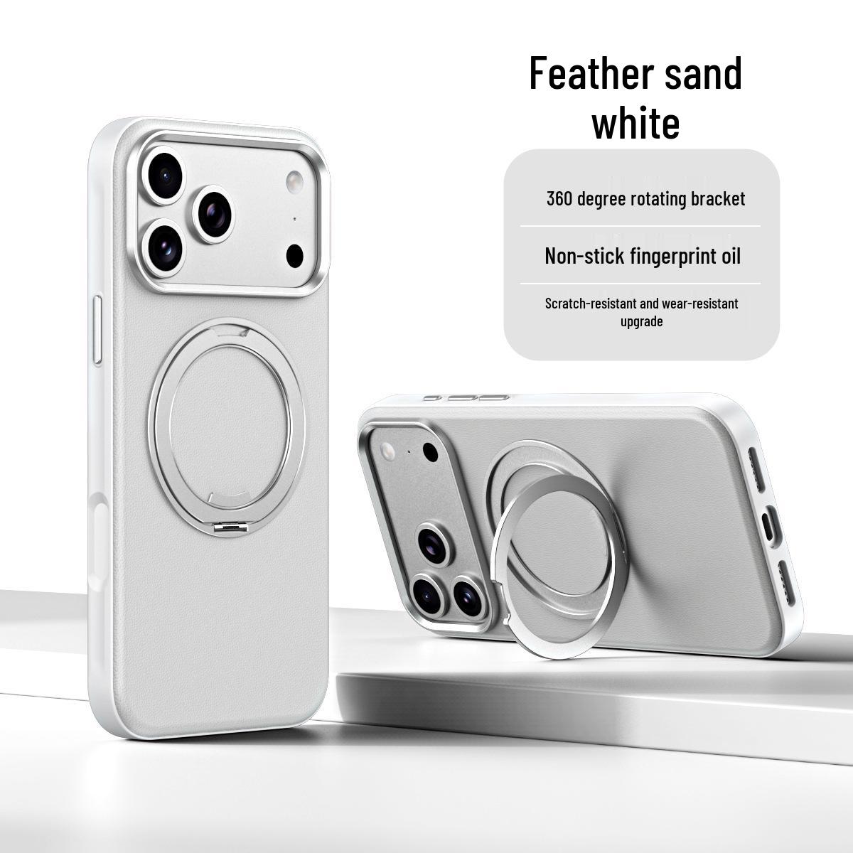 iPhone 17 Case: Plain Leather Divine Armor 360° Rotating Magnetic Bracket for Apple 17 Pro Max 16 Pro
iPhone 17 Case: Plain Leather Divine Armor 360° Rotating Magnetic Bracket for Apple 17 Pro Max 16 Pro