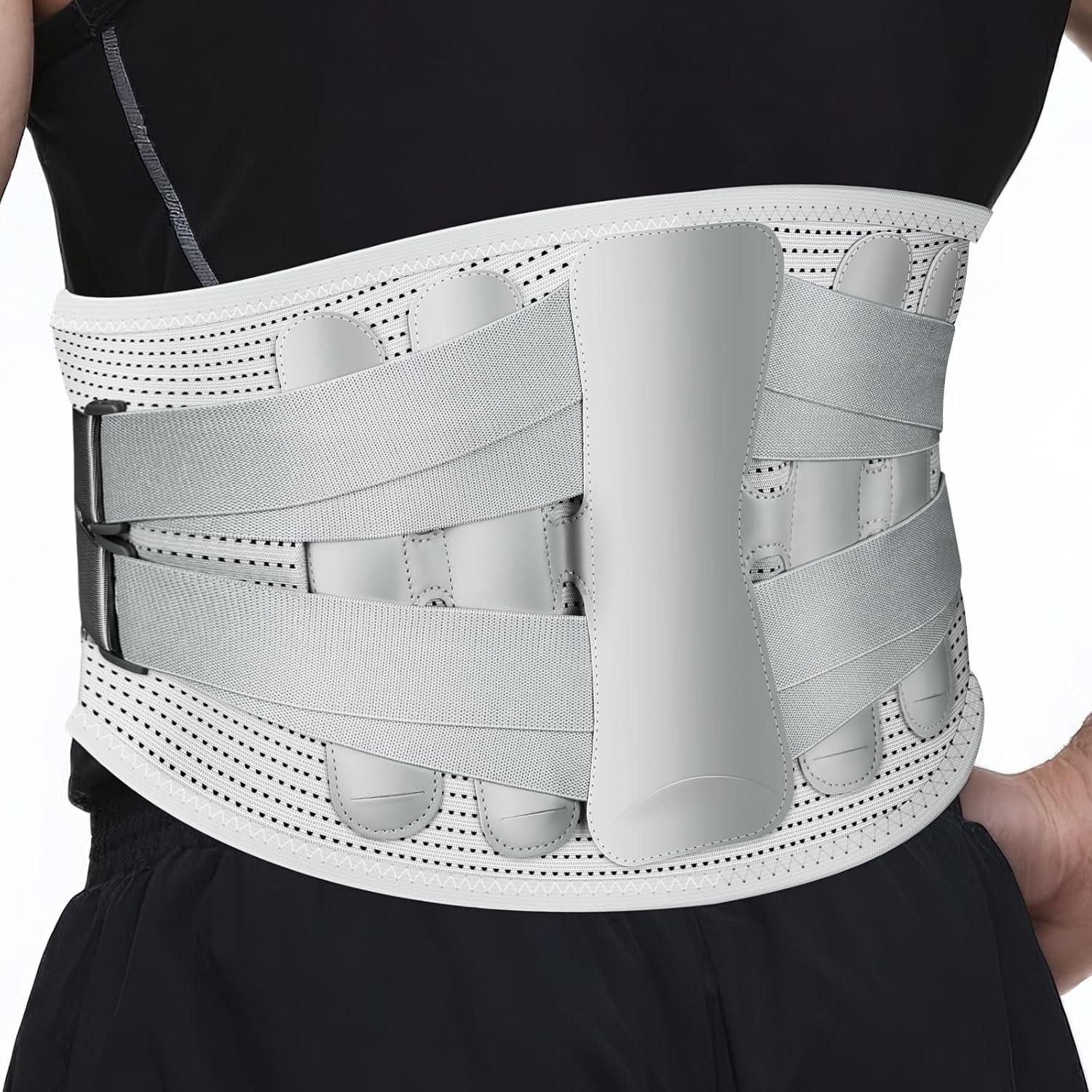 Back Brace for Lower Back Pain – 5X Steel Support with Adjustable Compression, Lumbar Support Belt for Men & Women, Breathable XXL светло-серый
Back Brace for Lower Back Pain – 5X Steel Support with Adjustable Compression, Lumbar Support Belt for Men & Women, Breathable XXL светло-серый