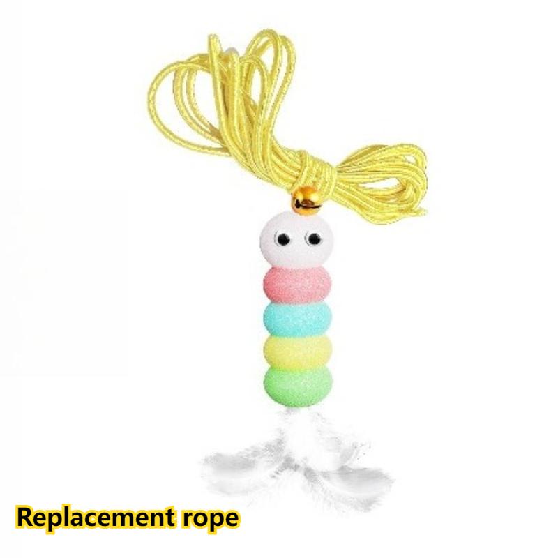 New Electric Interactive Smart Cat Toy Self-Entertainment Pet Cat Stress Relief Toy Automatic Door Hanging Elastic Rope Cat Toys
New Electric Interactive Smart Cat Toy Self-Entertainment Pet Cat Stress Relief Toy Automatic Door Hanging Elastic Rope Cat Toys