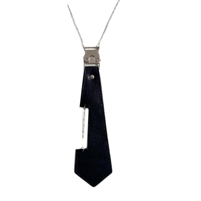 Uniform Black Ties Decorative Metal Chain Collar Japan seifuku Cosplay Pre-tied Tie Schoolgirl Suit Neckwear 1 чорний
Uniform Black Ties Decorative Metal Chain Collar Japan seifuku Cosplay Pre-tied Tie Schoolgirl Suit Neckwear 1 чорний