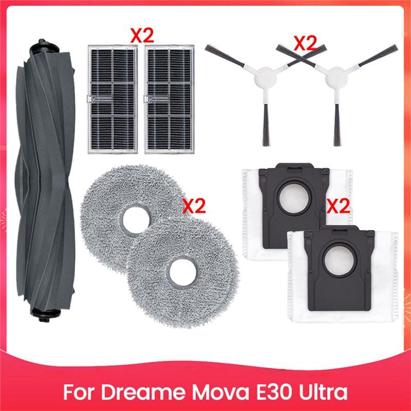 AEE4-For Dreame Mova E30 Ultra Robot Vacuum Cleaner Main Side Brush Hepa Filter Mop Cloth Dust Bag Replacement Parts
AEE4-For Dreame Mova E30 Ultra Robot Vacuum Cleaner Main Side Brush Hepa Filter Mop Cloth Dust Bag Replacement Parts