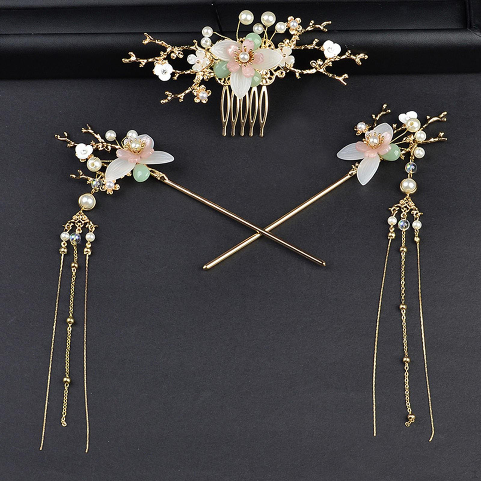 Woman Vintage Hairpin Tassel Accessories Handmade Flower Hair Chopsticks
Woman Vintage Hairpin Tassel Accessories Handmade Flower Hair Chopsticks