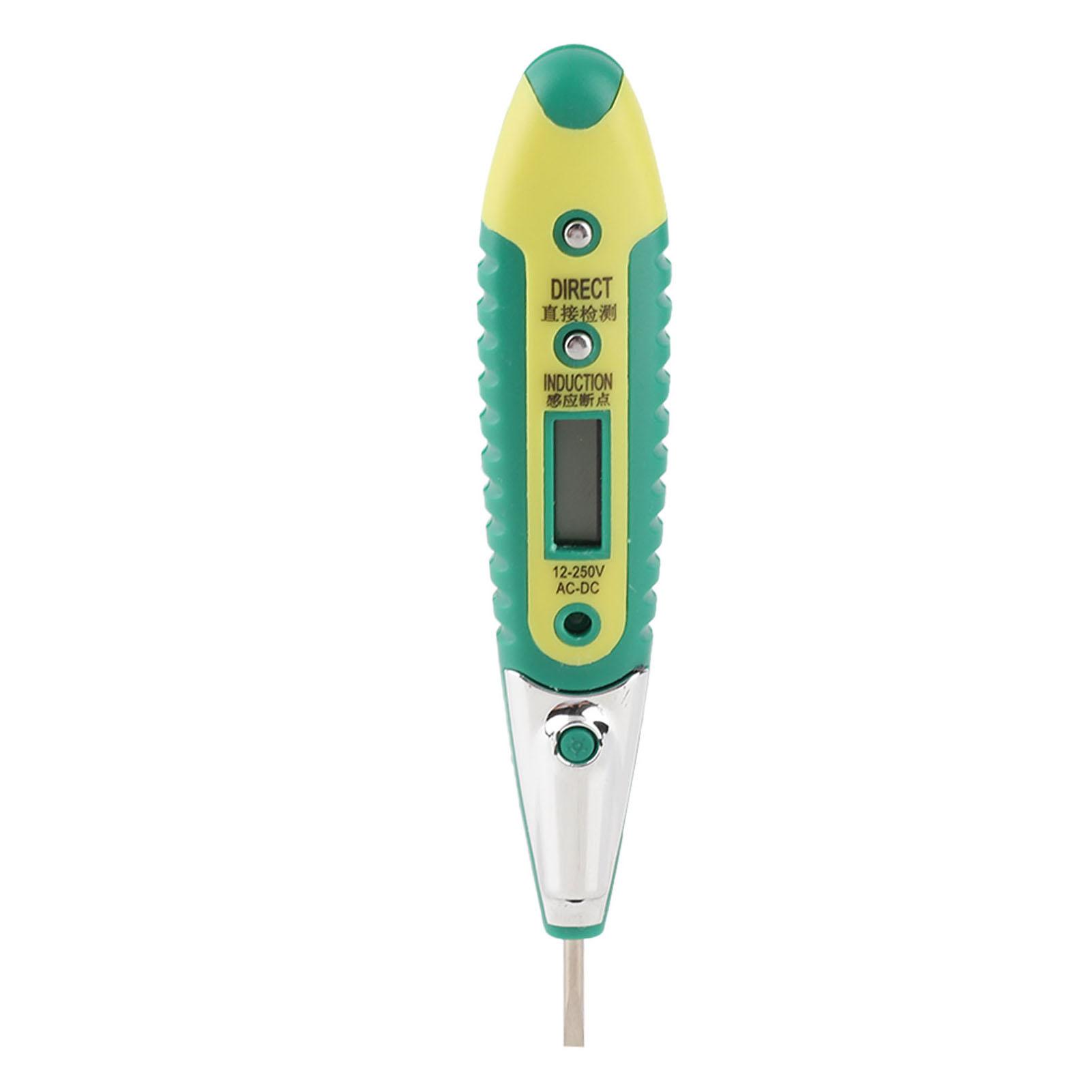 Digital AC/ Voltage Detector Tool LED Display Test Pen 0V Home Tool with Light
Digital AC/ Voltage Detector Tool LED Display Test Pen 0V Home Tool with Light