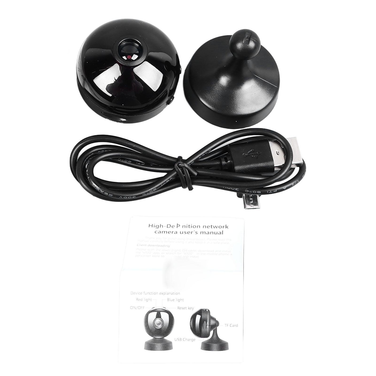 Wireless Camera WiFi Infrared Night Vision Surveillance Camera with 32G Card for Home Office
Wireless Camera WiFi Infrared Night Vision Surveillance Camera with 32G Card for Home Office