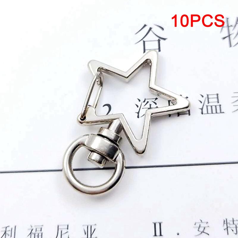 10Pcs New Star Hollow Key Chain Key Ring Keychain Diy Accessories Lobster Clasp
10Pcs New Star Hollow Key Chain Key Ring Keychain Diy Accessories Lobster Clasp