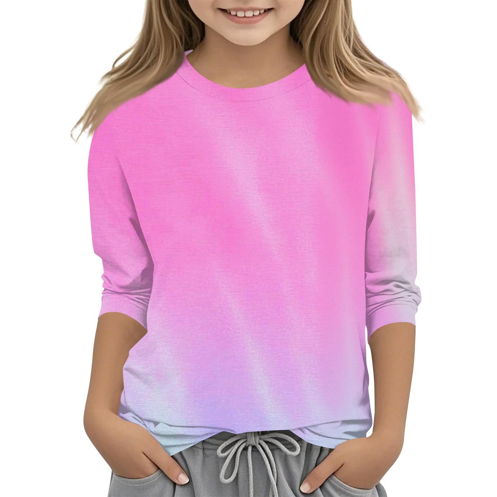 Children s 3/4 Sleeves Printed O-neck Top Everyday Casual T-shirt 160
Children s 3/4 Sleeves Printed O-neck Top Everyday Casual T-shirt 160