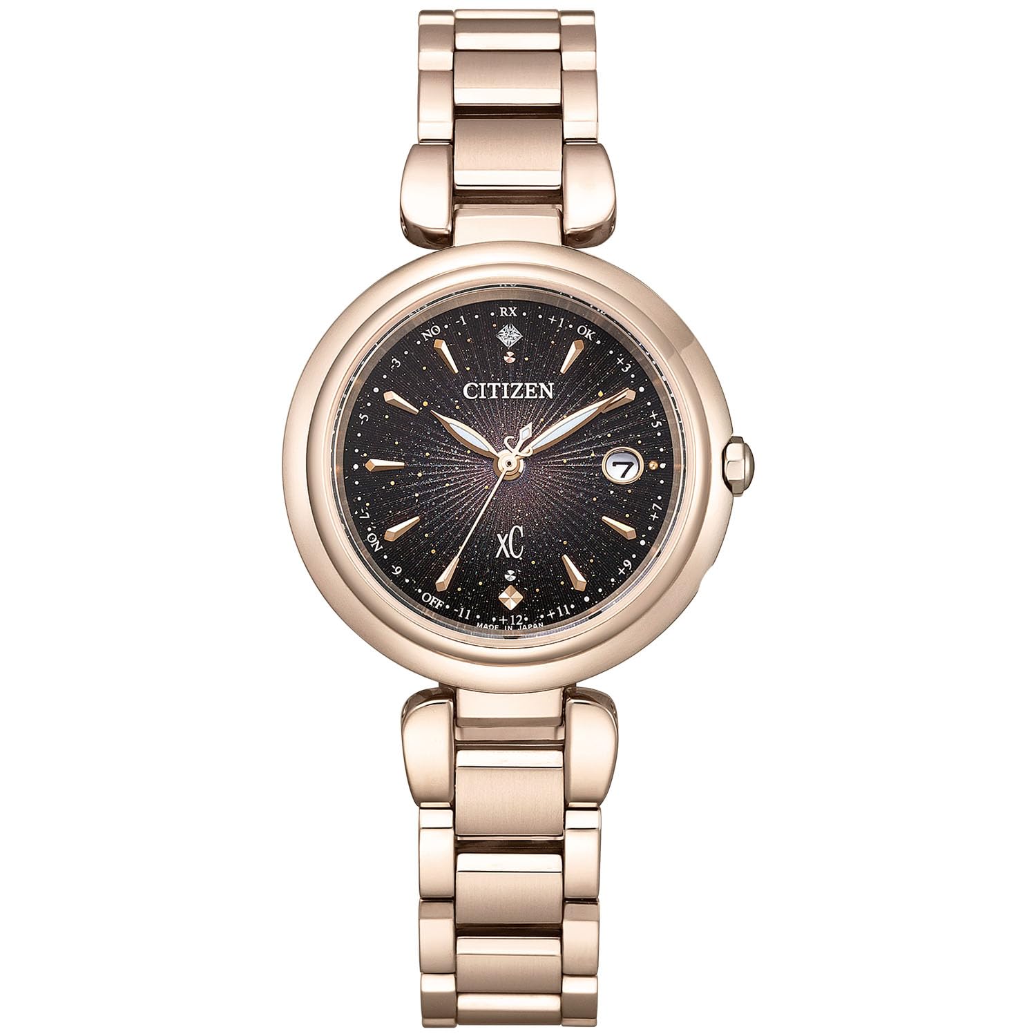 Citizen xC Limited Edition Radio-controlled Watch ES9467-97E Water-resistant Diamond Titanium Solar Sapphire Glass Ladies Silver Sakura Pink Black
Citizen xC Limited Edition Radio-controlled Watch ES9467-97E Water-resistant Diamond Titanium Solar Sapphire Glass Ladies Silver Sakura Pink Black