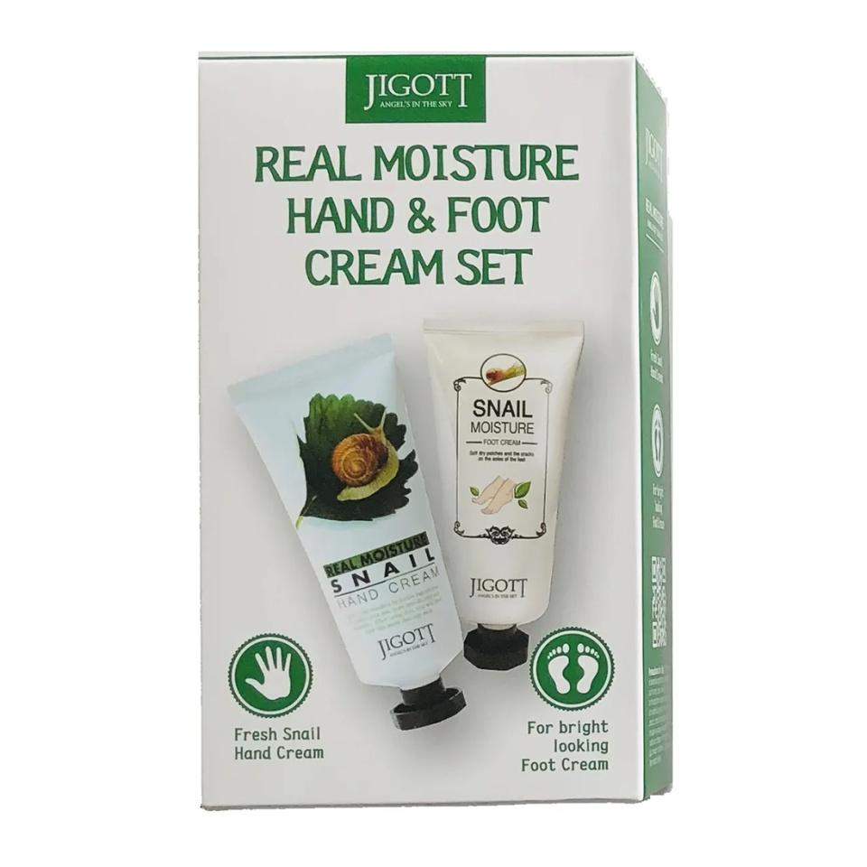 Набор кремов для рук и ног JIGOTT REAL MOISTURE HAND&FOOT CREAM SET, Корея, 2 шт, по 100 мл,
Набор кремов для рук и ног JIGOTT REAL MOISTURE HAND&FOOT CREAM SET, Корея, 2 шт, по 100 мл,