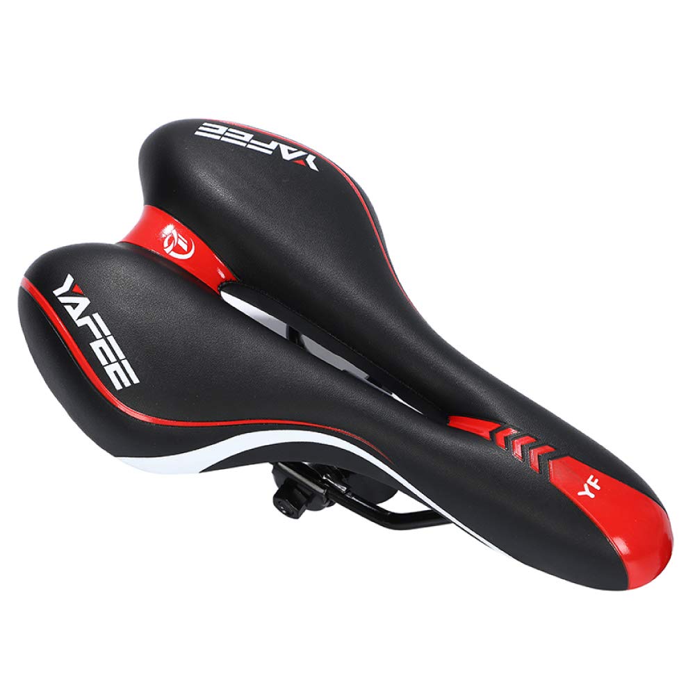 Ludus Felix Искусственная кожа Велосипед Дополнительно для Шоссейного Кроссового и Горного Унисекс Седло, Водонепроницаемое, Удобное, Толстое, Перфорированное, Велосипеды, Велосипеды, Велосипеды,