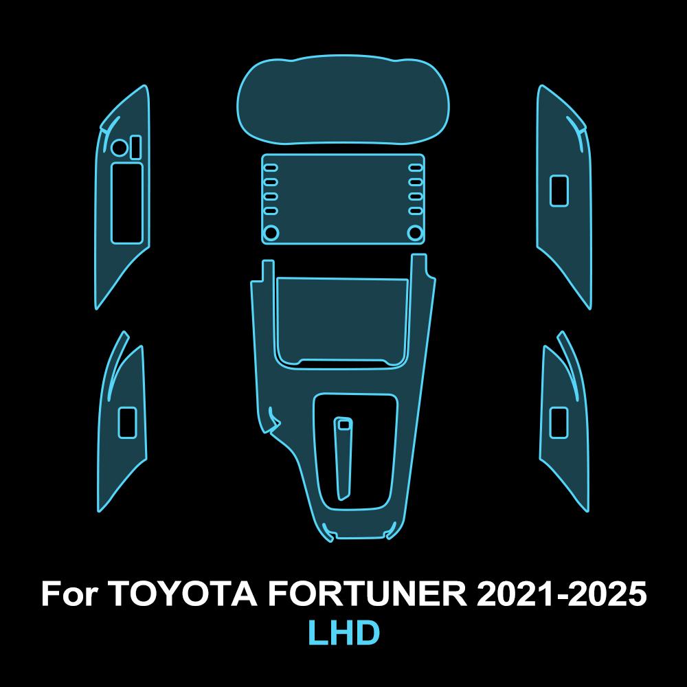 Pre-cut TPU Interior Film for Toyota Fortuner 2026-2026 Car Gearbox Panel Dashboard Anti-Scratch Transparent PPF Film Cover
Pre-cut TPU Interior Film for Toyota Fortuner 2026-2026 Car Gearbox Panel Dashboard Anti-Scratch Transparent PPF Film Cover