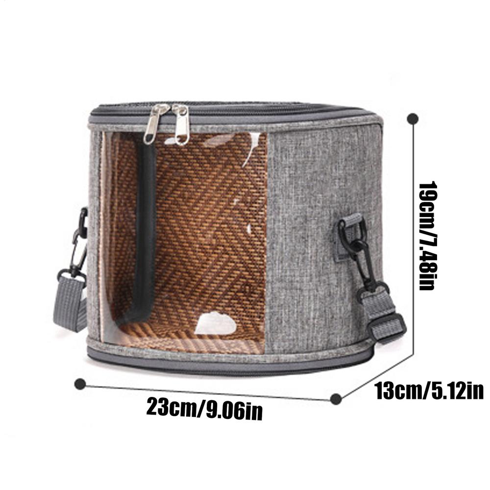 Small Pet Carrier Bag Portable Breathable Mesh with Clear Window for Sugar Glider Hamster Bird Chinchilla Ferret Vet Travel
Small Pet Carrier Bag Portable Breathable Mesh with Clear Window for Sugar Glider Hamster Bird Chinchilla Ferret Vet Travel