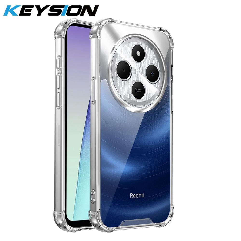 KEYSION Four-Corners Shockproof Transparent Case for Redmi 14C Soft TPU+PC Clear Phone Back Cover for Xiaomi POCO C75 for POCO C75 чистый
KEYSION Four-Corners Shockproof Transparent Case for Redmi 14C Soft TPU+PC Clear Phone Back Cover for Xiaomi POCO C75 for POCO C75 чистый