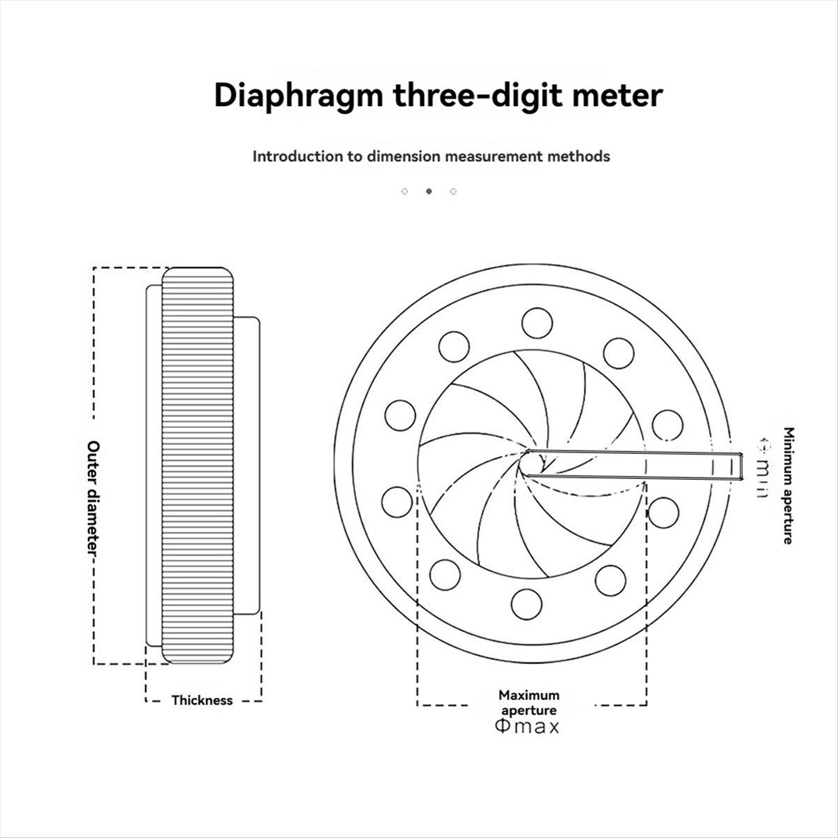 2025+ 1.5-25mm Manual Aperture Adjustable Mechanical Iris Diaphragm Iris Diaphragm for Digital Camera Microscope M42 to M42 China Mainland
2025+ 1.5-25mm Manual Aperture Adjustable Mechanical Iris Diaphragm Iris Diaphragm for Digital Camera Microscope M42 to M42 China Mainland