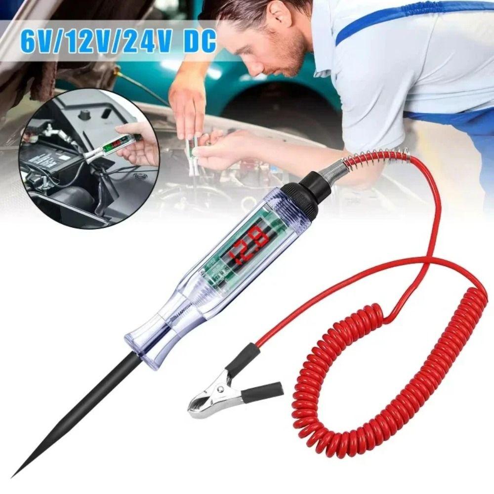 Auto Diagnostic Car Diagnostic Probe Test Pen Light Bulb Electric Measuring Pen DC Car Scanner B-Red 6V-24V 13.5cm
Auto Diagnostic Car Diagnostic Probe Test Pen Light Bulb Electric Measuring Pen DC Car Scanner B-Red 6V-24V 13.5cm
