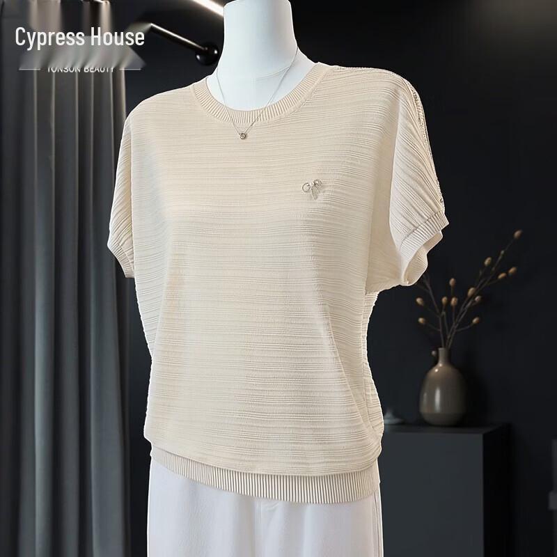 Women s Pure Color Round Neck Short Sleeve Knit Top XL
Women s Pure Color Round Neck Short Sleeve Knit Top XL