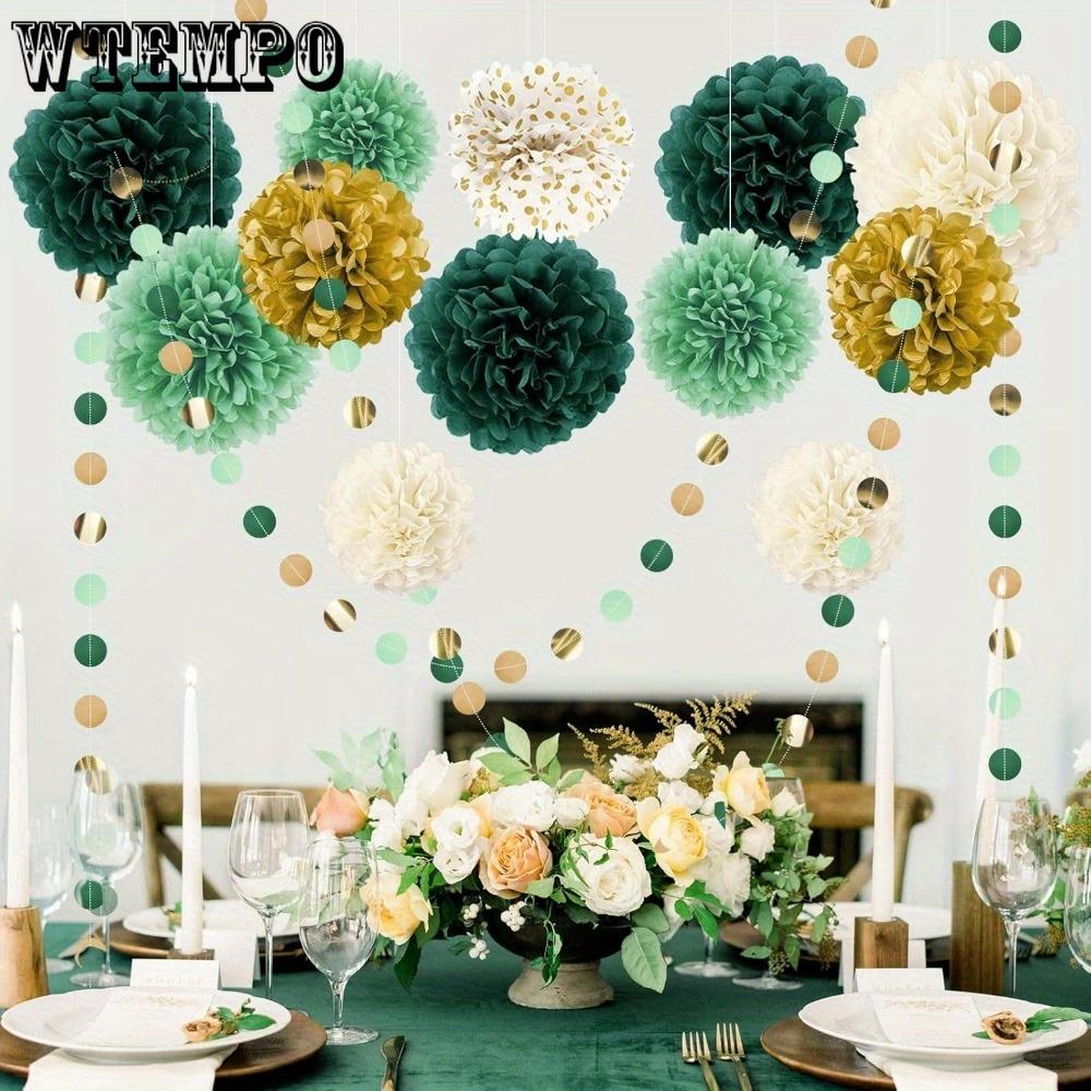 15pcs Green Tissue Paper Pom Poms Green Wedding Party Decorations Dots Paper Garland for Neutral St. Patrick s Day Party Birthday Rustic Wedding Decor 15pcs green
15pcs Green Tissue Paper Pom Poms Green Wedding Party Decorations Dots Paper Garland for Neutral St. Patrick s Day Party Birthday Rustic Wedding Decor 15pcs green