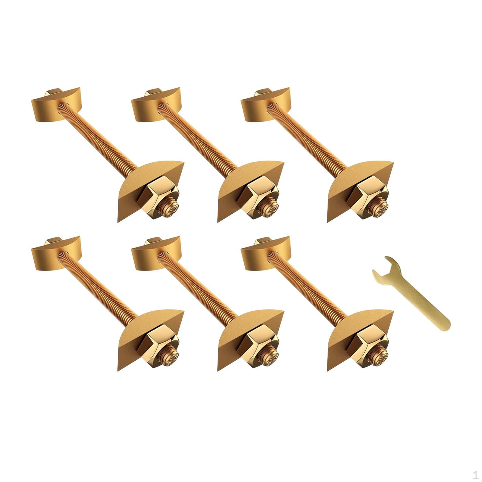Furniture Fastening Connectors Countertop Bolts Accessories Fittings Table Top Fasteners 6 Pieces
Furniture Fastening Connectors Countertop Bolts Accessories Fittings Table Top Fasteners 6 Pieces