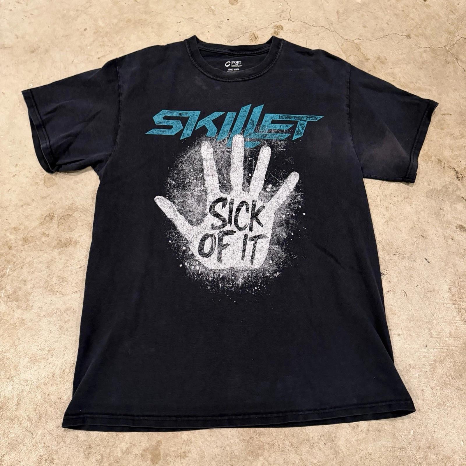 Skillet T-Shirt Men s Size M Small Sick Of It Christian Heavy Rock Band Concert 3XL
Skillet T-Shirt Men s Size M Small Sick Of It Christian Heavy Rock Band Concert 3XL
