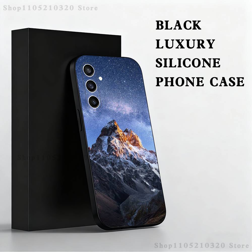 Highest Peak Mount Everest Phone Case For Samsung S25,S24,S23,S22,S21,S20,S10,Ultra,Plus,Lite,FE,Soft Silicone Black Cover SamsungS25plus 5G
Highest Peak Mount Everest Phone Case For Samsung S25,S24,S23,S22,S21,S20,S10,Ultra,Plus,Lite,FE,Soft Silicone Black Cover SamsungS25plus 5G