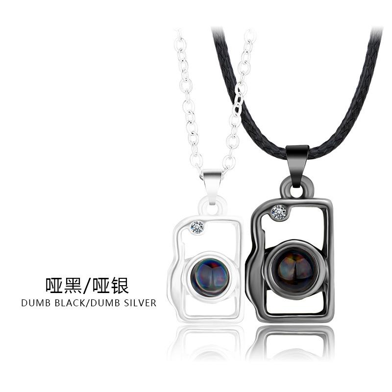 100 Languages I Love You Projection Necklace Hollow Sun Moon Heart Pendant Magnetic Necklace for Women Men Couple Jewelry Gift
100 Languages I Love You Projection Necklace Hollow Sun Moon Heart Pendant Magnetic Necklace for Women Men Couple Jewelry Gift