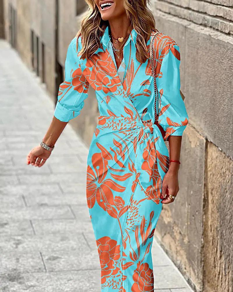 2022 Women s Fashion Striped Mid-length Dress with Tie-up and Shirt Collar Triple Extra Large (XXXL)
2022 Women s Fashion Striped Mid-length Dress with Tie-up and Shirt Collar Triple Extra Large (XXXL)