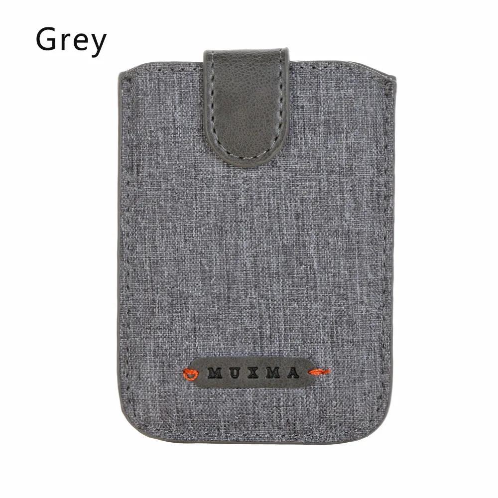 Fashion Adhesive Sticker 5 Pull PU leather Credit Cards Pouch Phone Wallet Pocket Credit Card Holder RFID Blocking сірий
Fashion Adhesive Sticker 5 Pull PU leather Credit Cards Pouch Phone Wallet Pocket Credit Card Holder RFID Blocking сірий