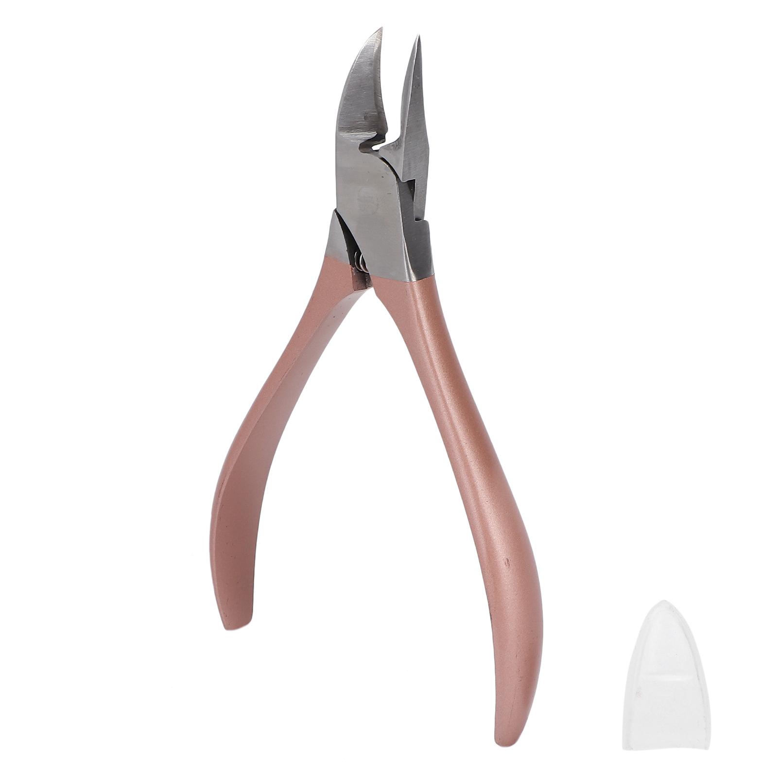 Stainless Steel Ingrown Nail Clippers Cuticle Nippers Toenail Trimmer Cutter Rose Gold
Stainless Steel Ingrown Nail Clippers Cuticle Nippers Toenail Trimmer Cutter Rose Gold