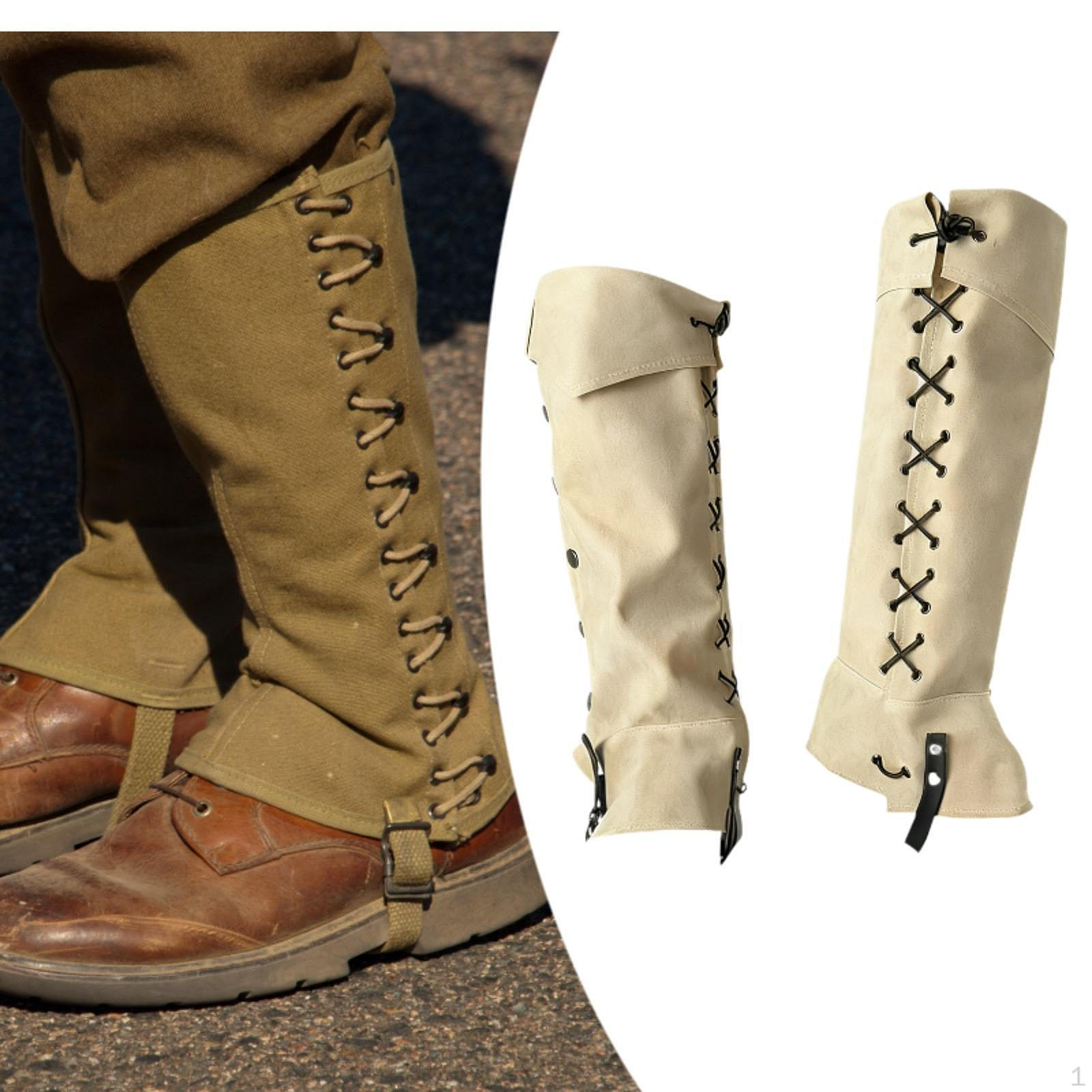 Medieval Pirate Boot Covers for Horseback Riding Stage Performance бежевий
Medieval Pirate Boot Covers for Horseback Riding Stage Performance бежевий