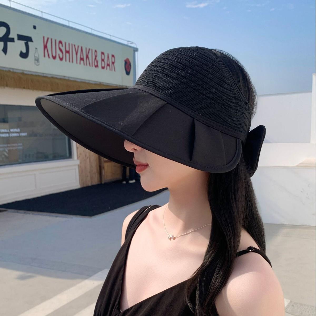 Windproof Sun Hat Women S Large Brim Sunshade Bucket Hat Fashion Neck Protection Breathable Sunscreen Empty Top Hat Adjustable чорний
Windproof Sun Hat Women S Large Brim Sunshade Bucket Hat Fashion Neck Protection Breathable Sunscreen Empty Top Hat Adjustable чорний