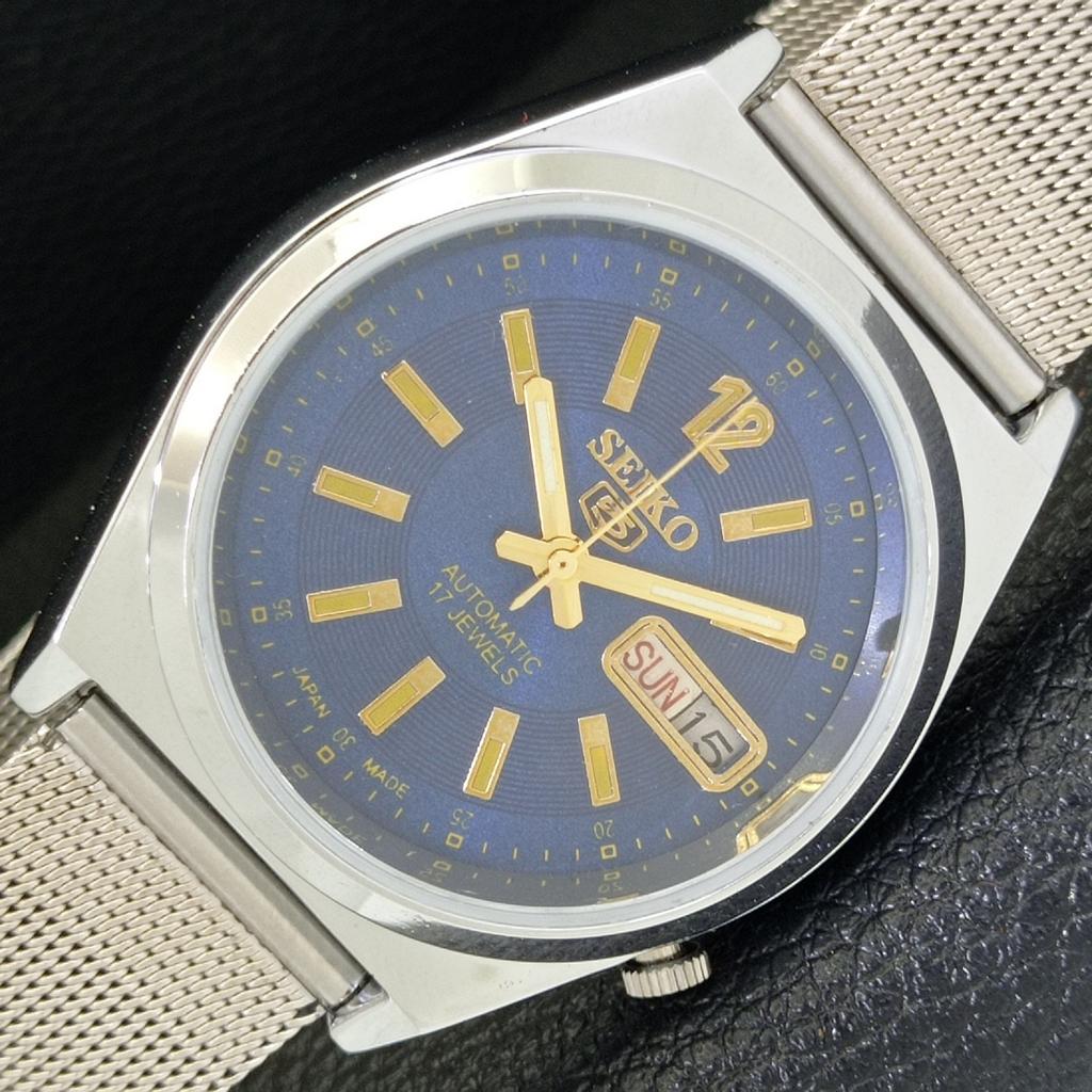 ВОССТАНОВЛЕННЫЕ ВИНТАЖНЫЕ МУЖСКИЕ ЧАСЫ SEIKO 5 АВТОМАТИЧЕСКИЕ ЯПОНСКИЕ С СИНИМ ЦИФЕРБЛАТОМ a500176-2 R151a-a500176
ВОССТАНОВЛЕННЫЕ ВИНТАЖНЫЕ МУЖСКИЕ ЧАСЫ SEIKO 5 АВТОМАТИЧЕСКИЕ ЯПОНСКИЕ С СИНИМ ЦИФЕРБЛАТОМ a500176-2 R151a-a500176
