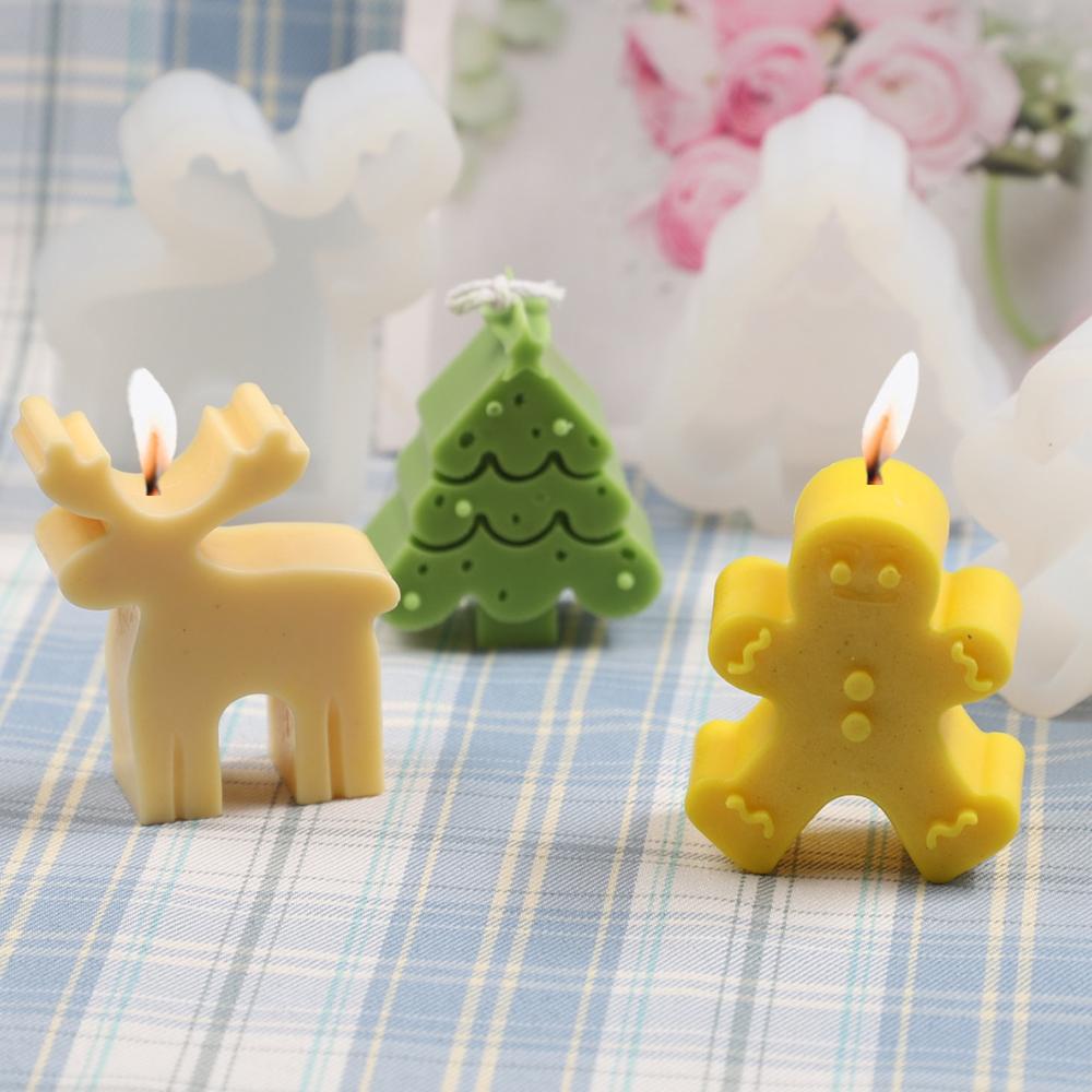 Christmas Silicone Candle Molds DIY Handmade Baking Molds Aromatherapy Making Tools Christmas Decoration Molds Holiday Party
Christmas Silicone Candle Molds DIY Handmade Baking Molds Aromatherapy Making Tools Christmas Decoration Molds Holiday Party