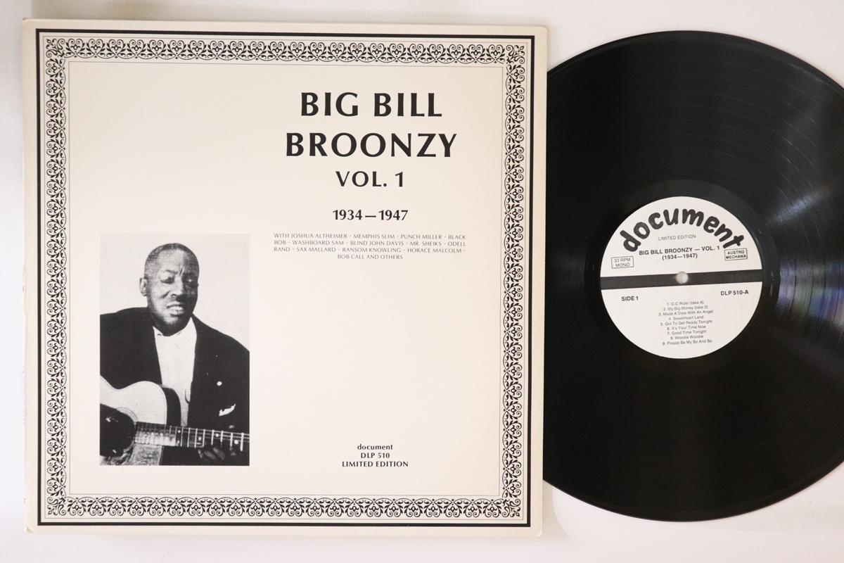 LP Record BIG BILL BROONZY - Vol. 1 (1934-1947) DLP510 DOCUMENT 1986 Austria Blues Used
LP Record BIG BILL BROONZY - Vol. 1 (1934-1947) DLP510 DOCUMENT 1986 Austria Blues Used