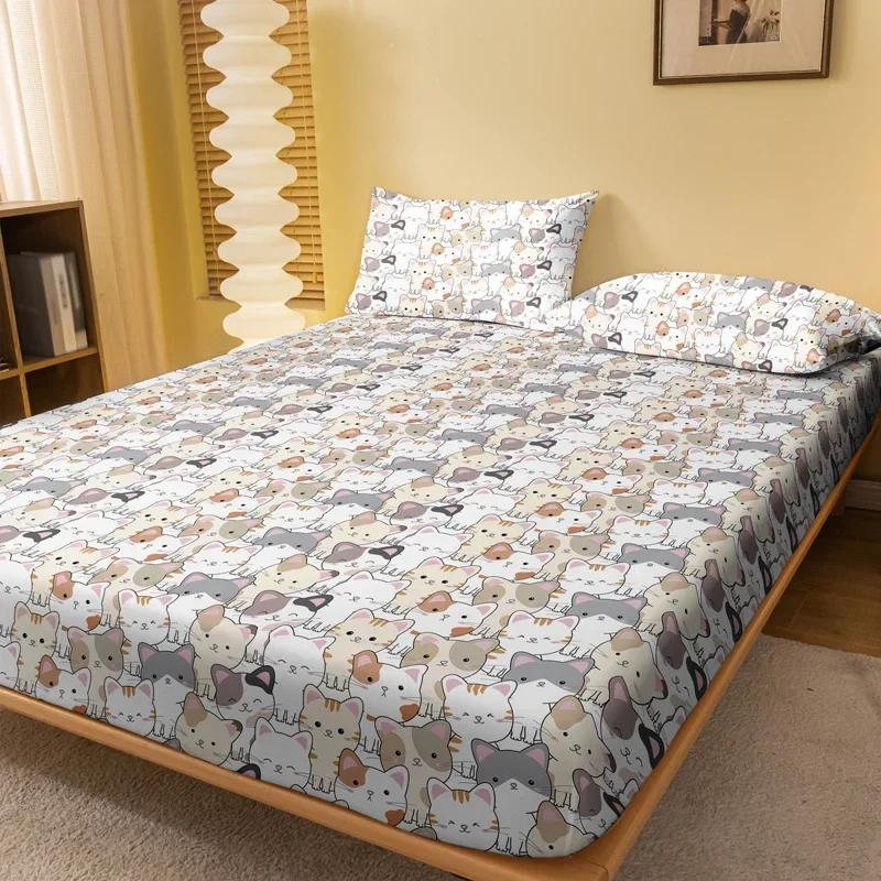 1 Cartoon Fun Animal Printed Matte Fitted Sheet, Bedroom Printed Bed Cover, Bedding (Excluding Pillowcases) 71x132cm
1 Cartoon Fun Animal Printed Matte Fitted Sheet, Bedroom Printed Bed Cover, Bedding (Excluding Pillowcases) 71x132cm