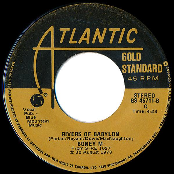 7inch Record BONEY M Rasputin Rivers Of Babylon GS45711 ATLANTIC 1978 Canada Dance Electronica Used
7inch Record BONEY M Rasputin Rivers Of Babylon GS45711 ATLANTIC 1978 Canada Dance Electronica Used