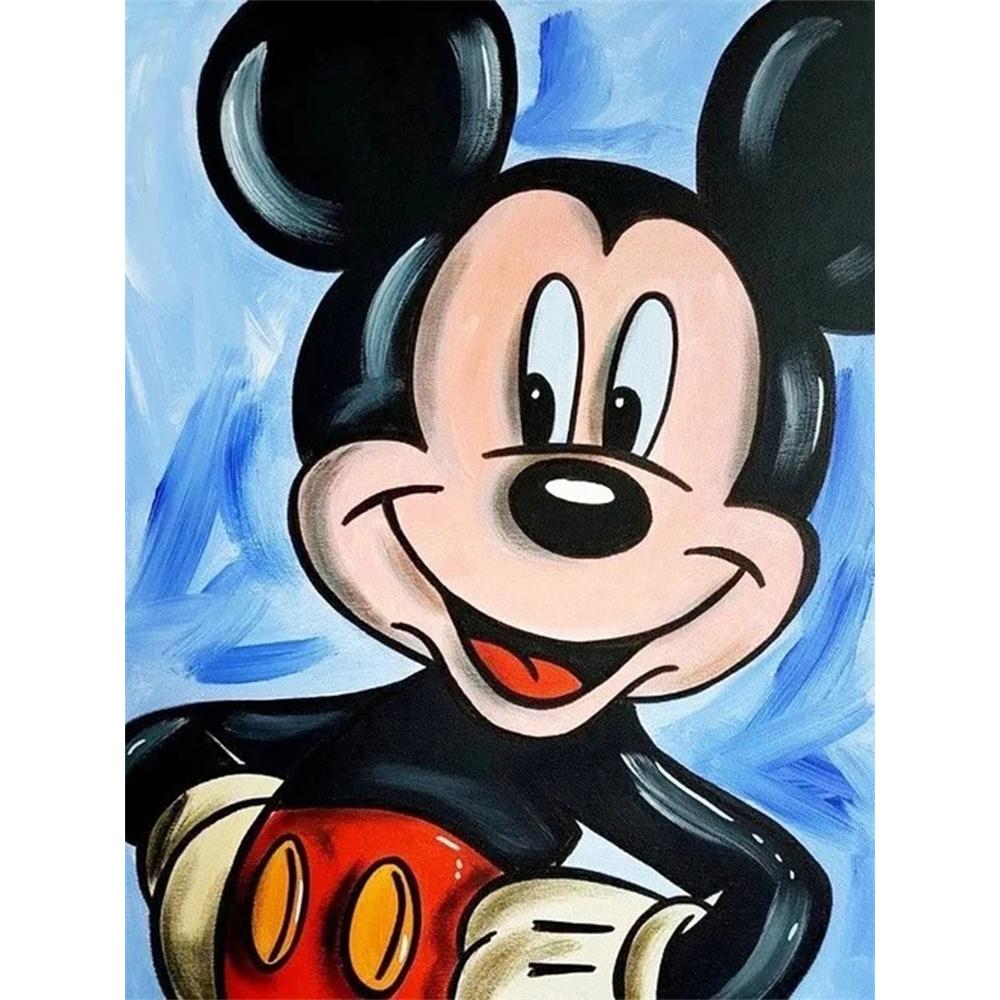 Disney 5D DIY Diamond Painting Decorations Mickey Mouse Oil Painting Style Diamond Embroidery Rhinestone Cross Stitch Set Handmade Round 20x30cm
Disney 5D DIY Diamond Painting Decorations Mickey Mouse Oil Painting Style Diamond Embroidery Rhinestone Cross Stitch Set Handmade Round 20x30cm