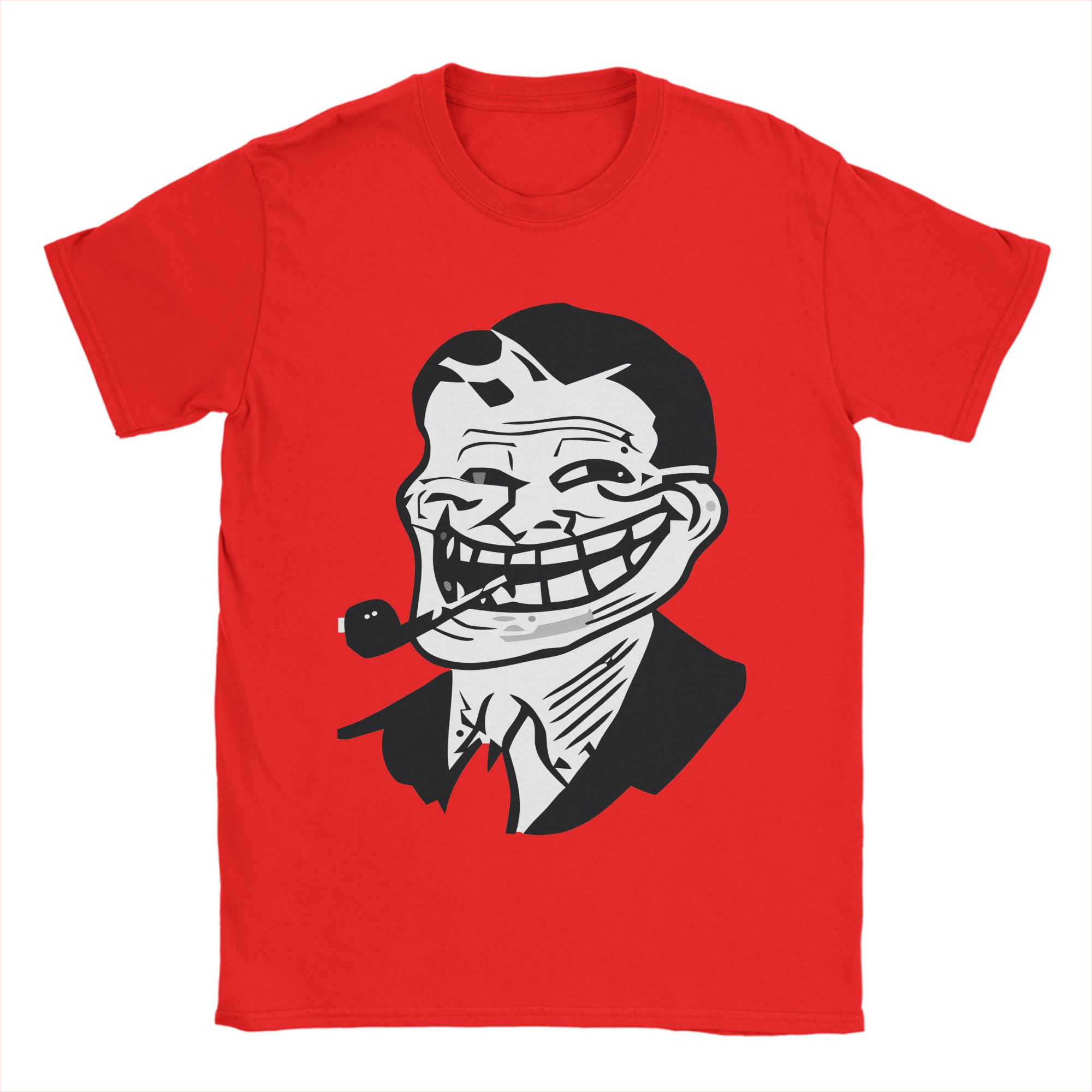Unisex Trollface Meme Graphic T Shirt Pure Cotton Clothes Novelty Short Sleeve O Neck Tee Shirt Gift Idea TShirts S
Unisex Trollface Meme Graphic T Shirt Pure Cotton Clothes Novelty Short Sleeve O Neck Tee Shirt Gift Idea TShirts S