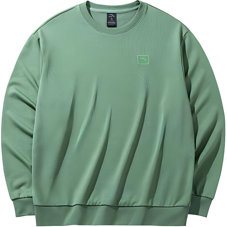 Anta Lifestyle Series Loose Fit Solid Color Sweatshirt Unisex tops Hetian-Green 972438701-9 S
Anta Lifestyle Series Loose Fit Solid Color Sweatshirt Unisex tops Hetian-Green 972438701-9 S